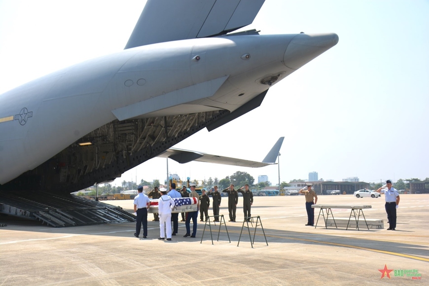 US servicemen’s remains repatriated